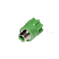 Ppr Pipe Fitting Male Thread Adaptor For Hydraulic System,Heating And Cooling System